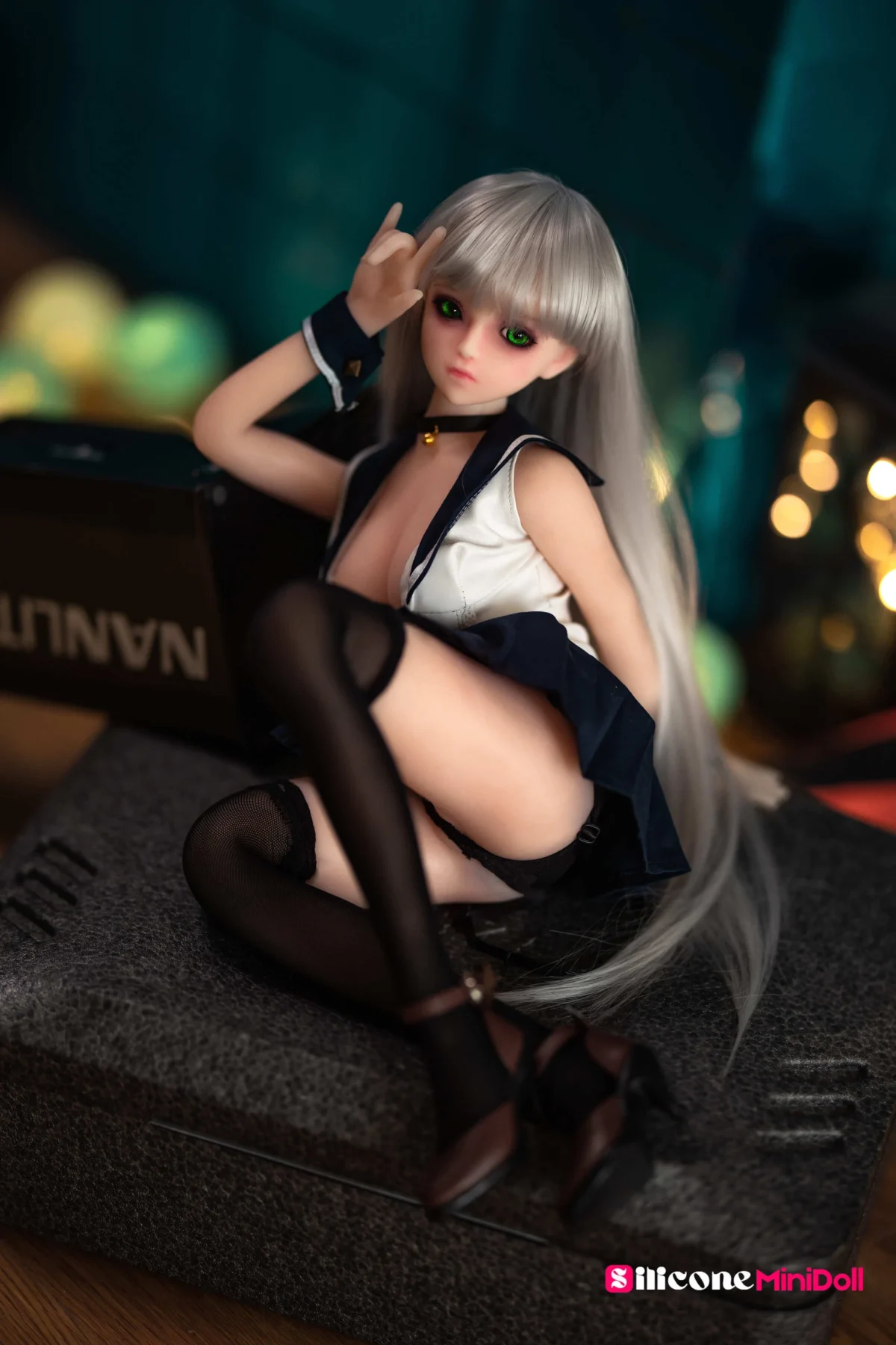 68cm 2ft3 Big Breast TPE Tiny Sex Doll – Eleanore