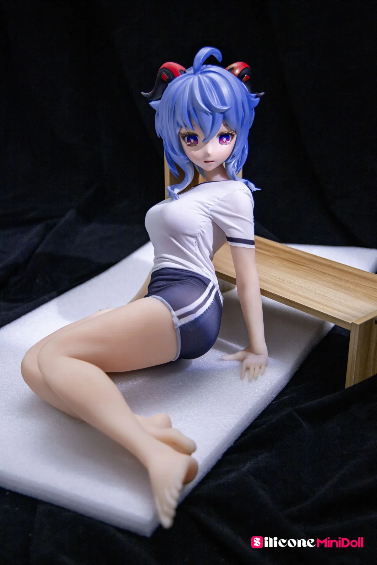 75cm 2ft5 Anime Small Sex Doll With BJD Head– Ganyu