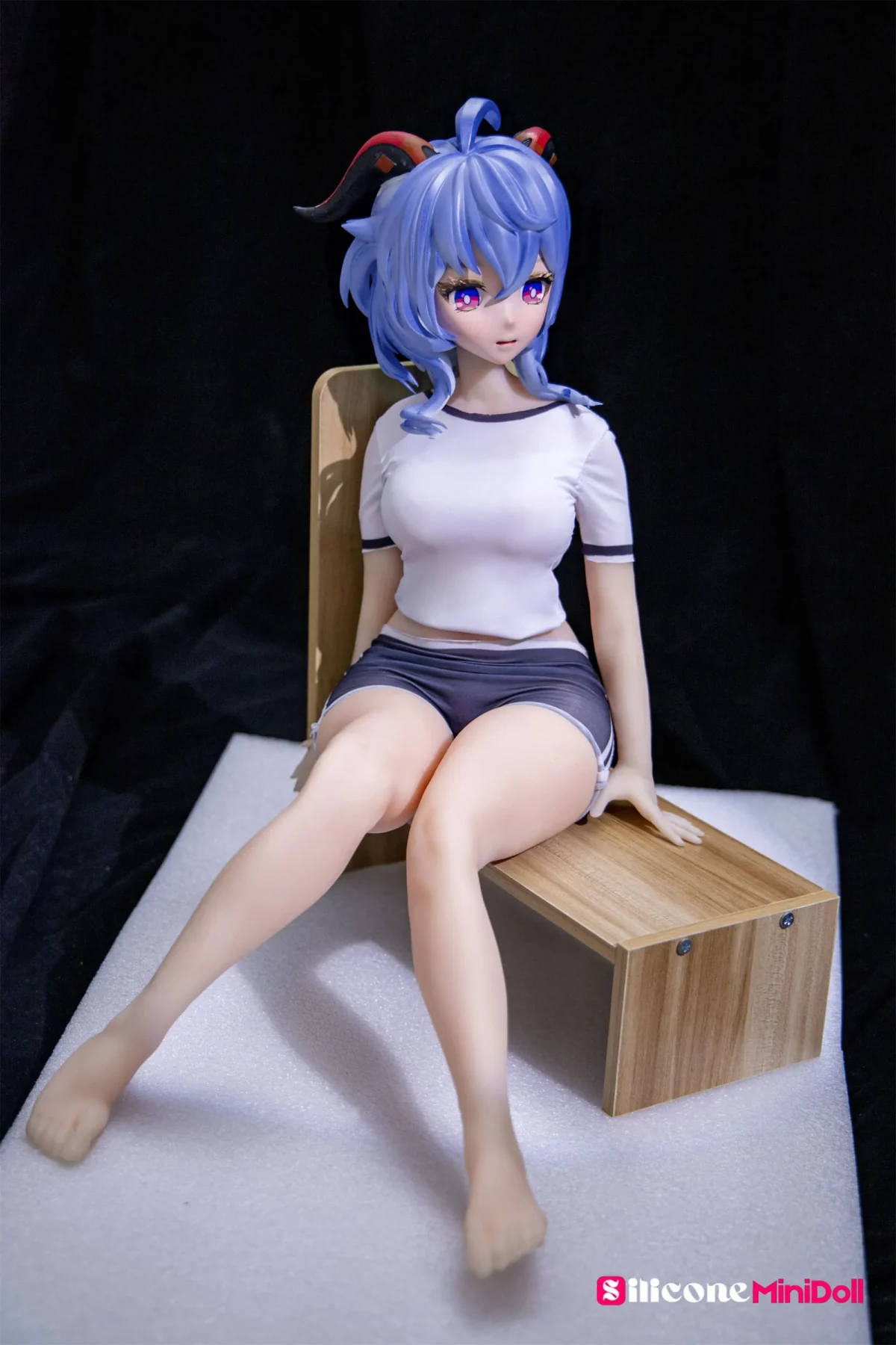 75cm 2ft5 Anime Small Sex Doll With BJD Head– Ganyu