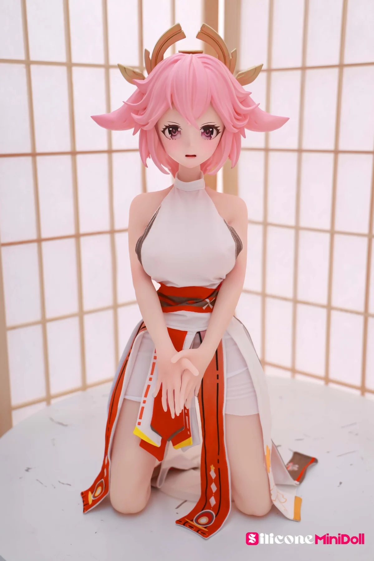 75cm-2ft6-Anime-Tiny-Sex-Doll-With-BJD-Head-–-Yae-Miko