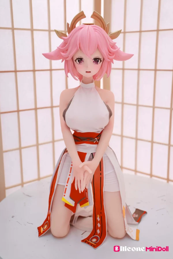 75cm-2ft6-Anime-Tiny-Sex-Doll-With-BJD-Head-–-Yae-Miko