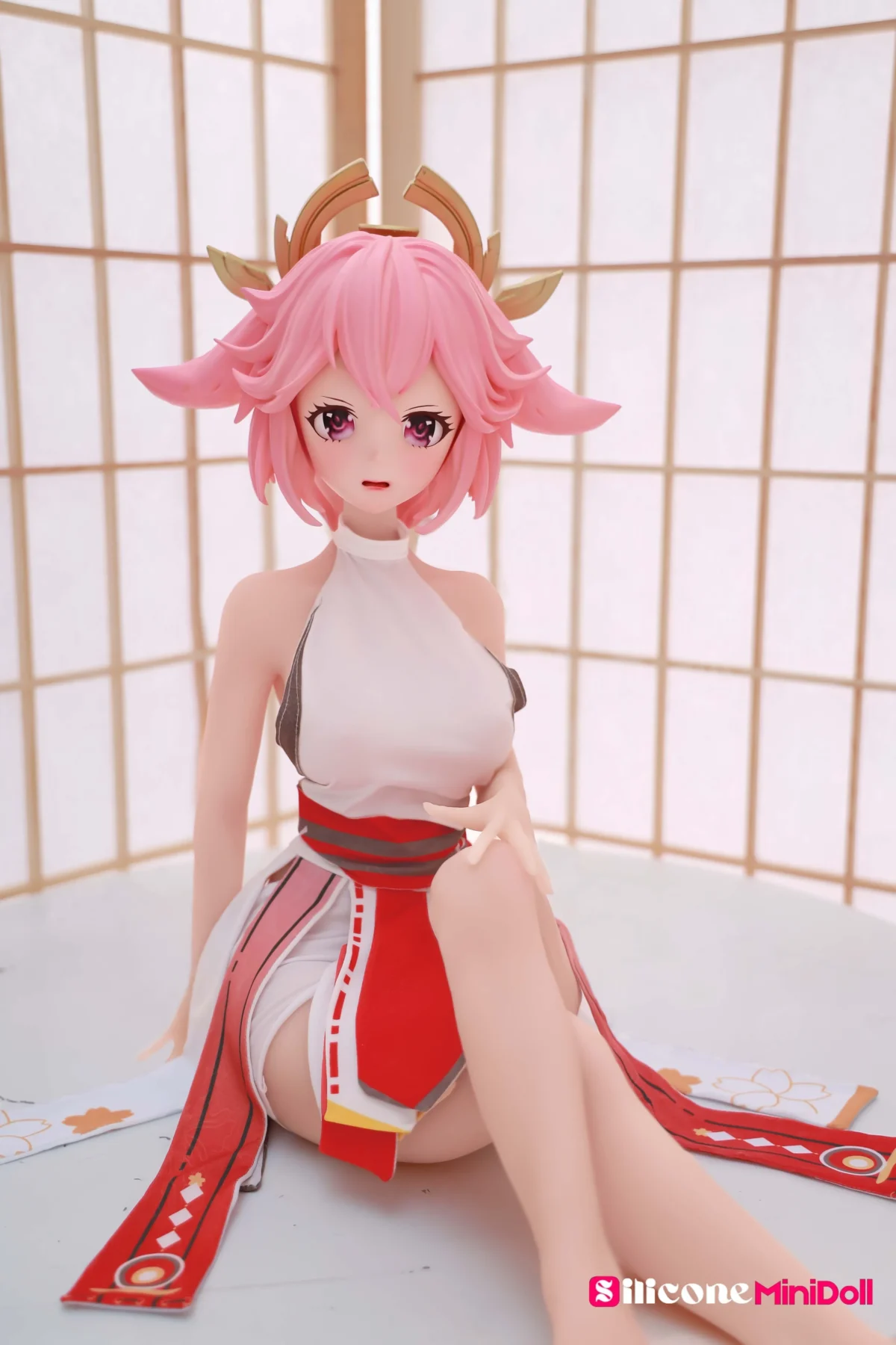 75cm-2ft6-Anime-Tiny-Sex-Doll-With-BJD-Head-–-Yae-Miko