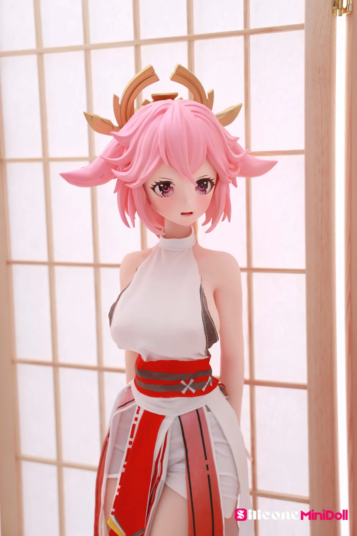 75cm-2ft6-Anime-Tiny-Sex-Doll-With-BJD-Head-–-Yae-Miko