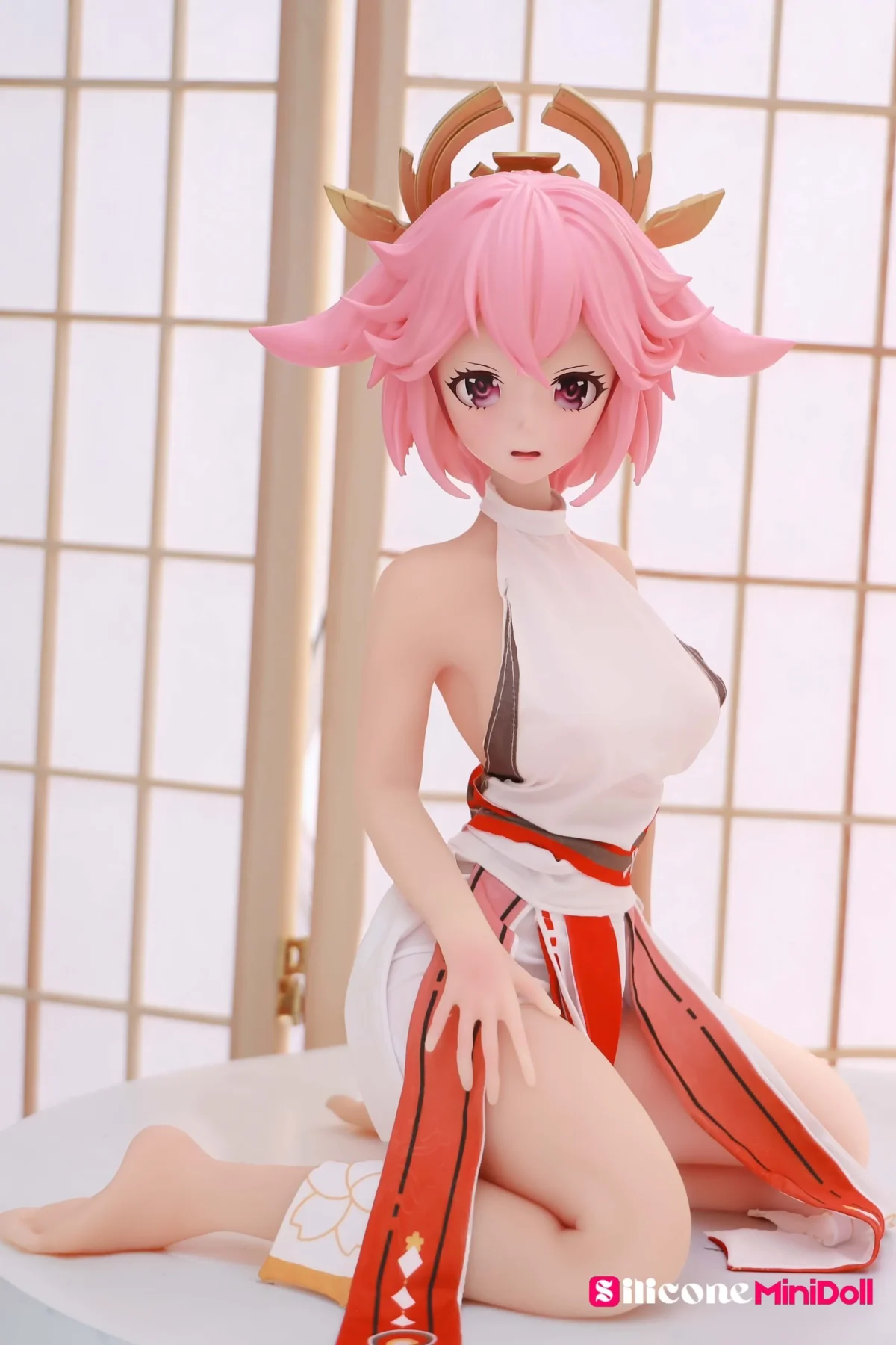 75cm-2ft6-Anime-Tiny-Sex-Doll-With-BJD-Head-–-Yae-Miko