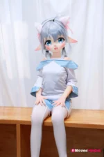 85cm 2ft9 Anime Mini Sex Doll With PVC Head – Yukiko