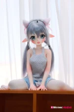 85cm 2ft9 Anime Mini Sex Doll With PVC Head – Yukiko