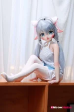 85cm 2ft9 Anime Mini Sex Doll With PVC Head – Yukiko