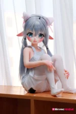 85cm 2ft9 Anime Mini Sex Doll With PVC Head – Yukiko