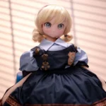 88cm 2ft10 Blonde Mini Sex Doll PVC Head – Katlyn