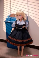88cm 2ft10 Blonde Mini Sex Doll PVC Head – Katlyn