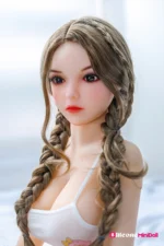 100cm 3ft3 Big Breast Blonde Small Sex Doll – Keiko