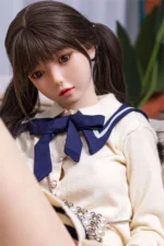 100cm 3ft3 Cute Flat Chest Mini Sex Doll – Mia