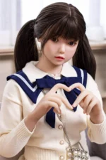 100cm 3ft3 Cute Flat Chest Mini Sex Doll – Mia