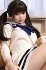 100cm 3ft3 Cute Flat Chest Mini Sex Doll – Mia