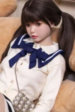 100cm 3ft3 Cute Flat Chest Mini Sex Doll – Mia