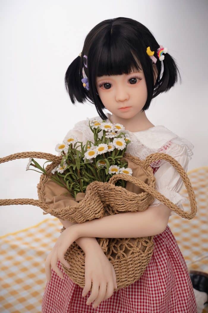 100cm TPE Japanese Flat Chest Mini Sex Doll – Shizuku 10