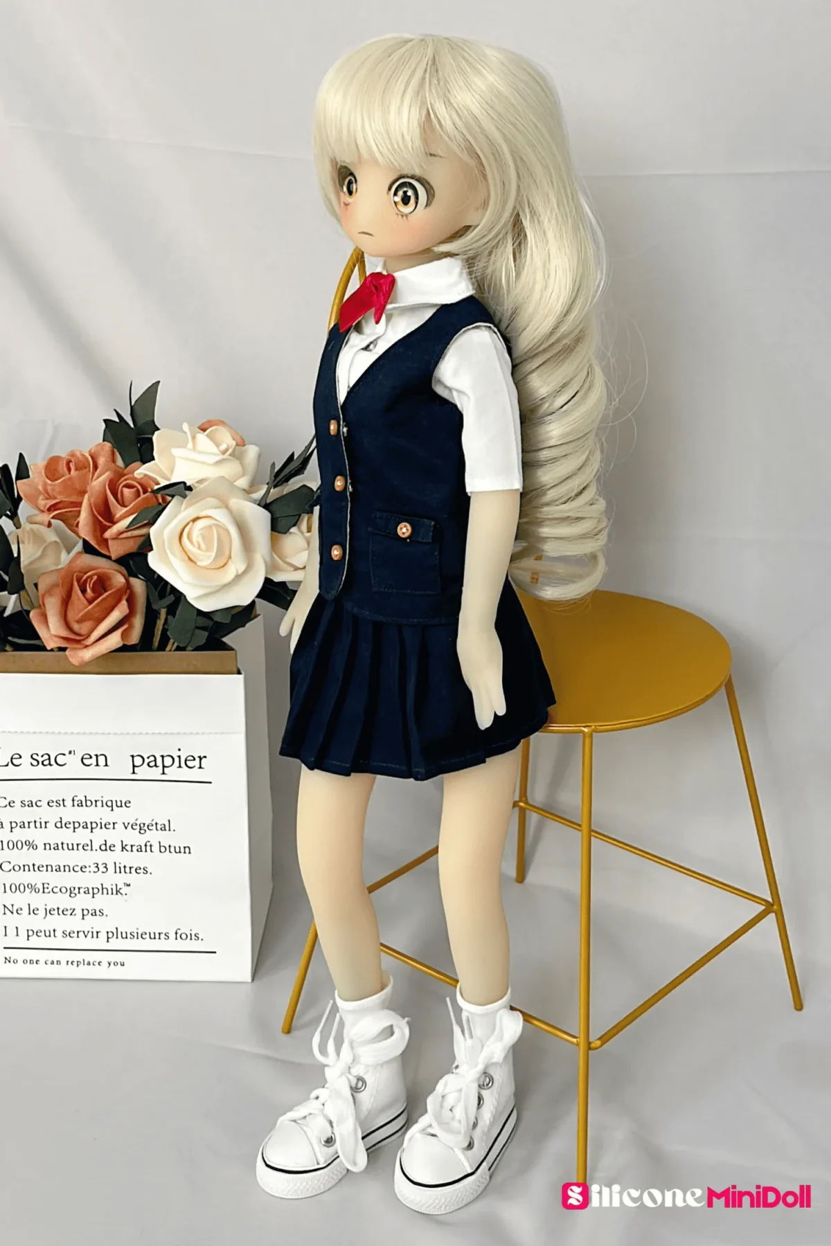 40cm Cuet Blond Anime Sex Doll - Emma