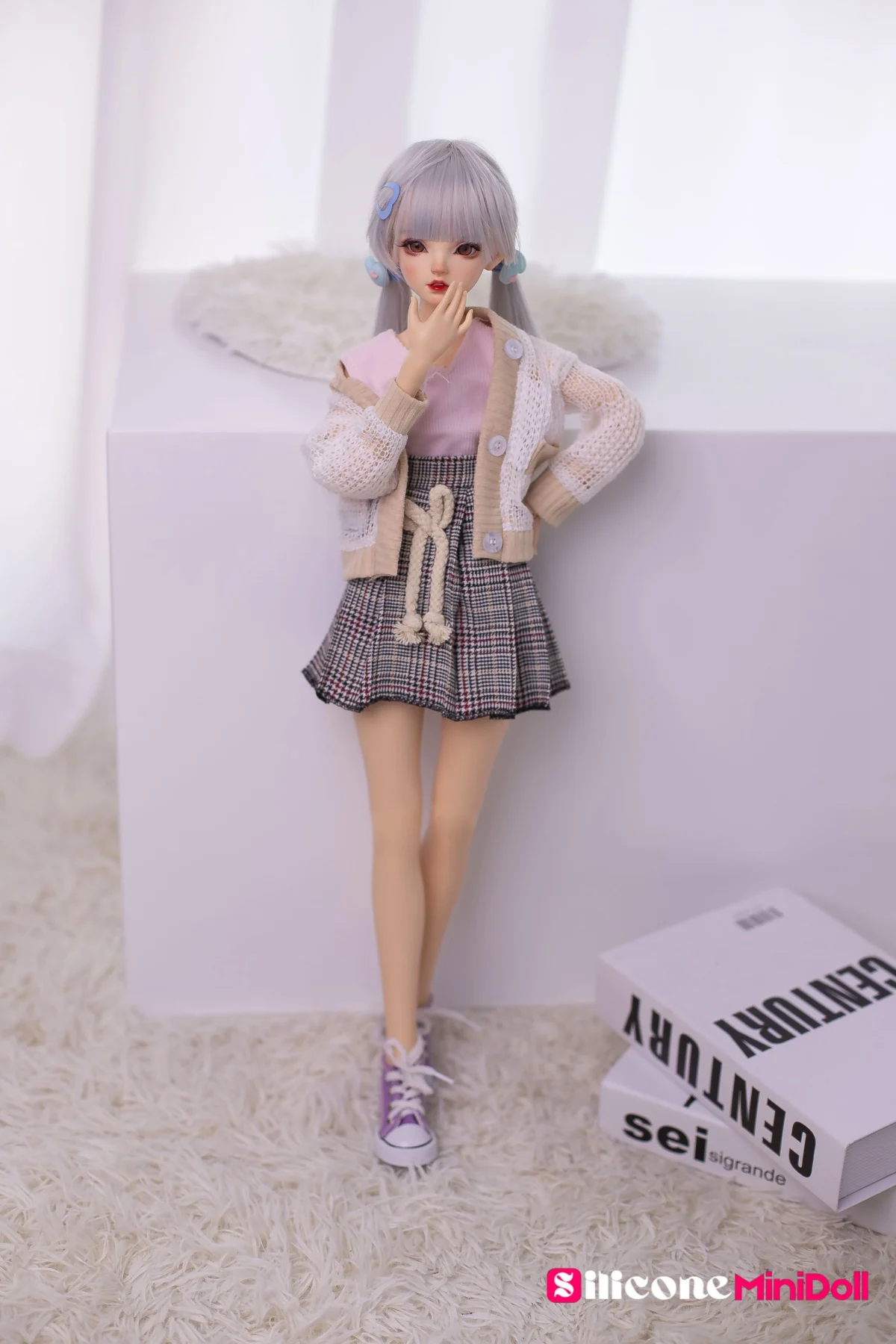 40cm Flat Chest Tiny Sex Doll-Pearl