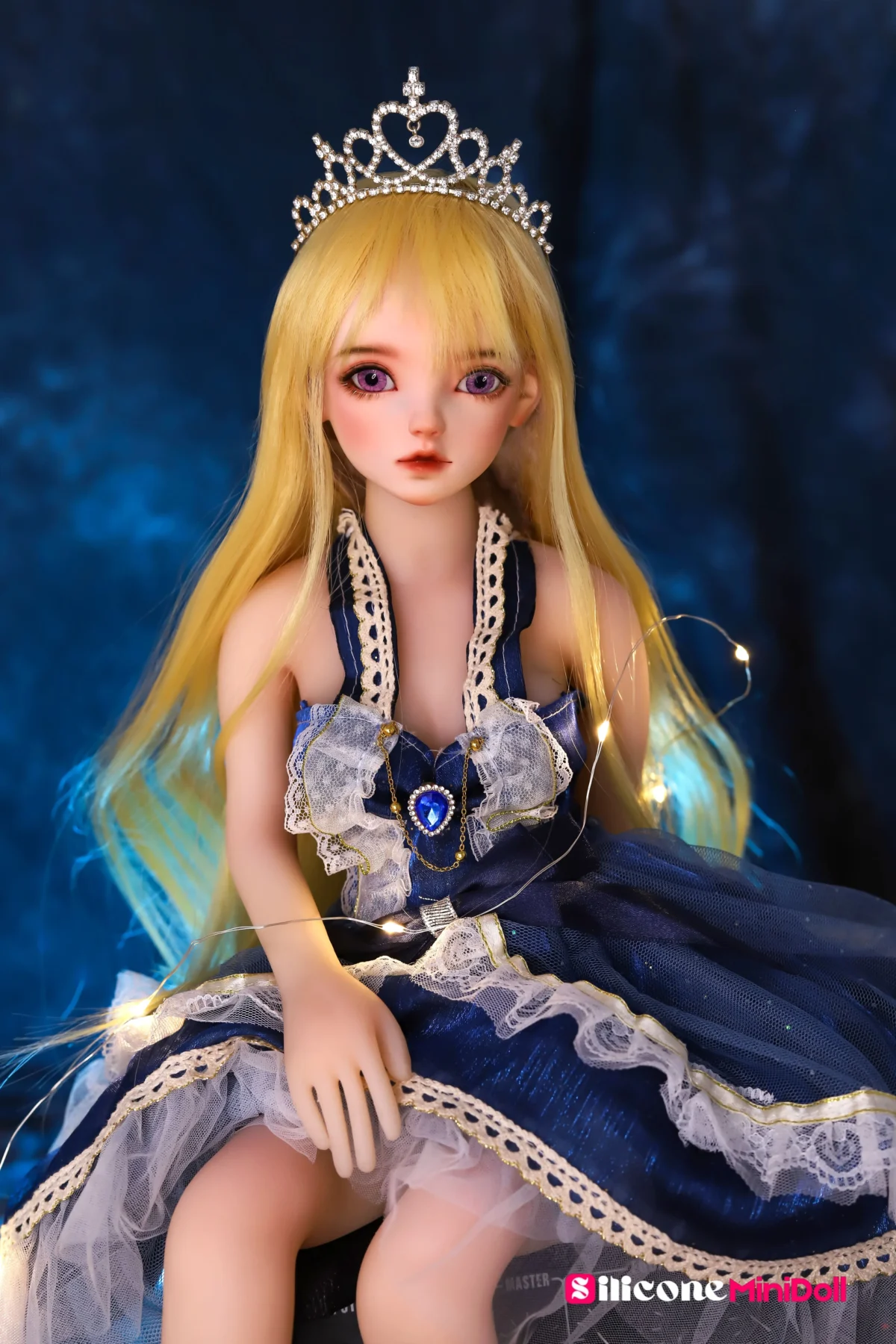 50cm 1ft7 Blonde Anime Tiny Sex Doll