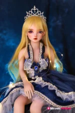 50cm 1ft7 Blonde Anime Tiny Sex Doll
