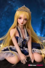 50cm 1ft7 Blonde Anime Tiny Sex Doll