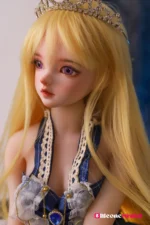50cm 1ft7 Blonde Anime Tiny Sex Doll