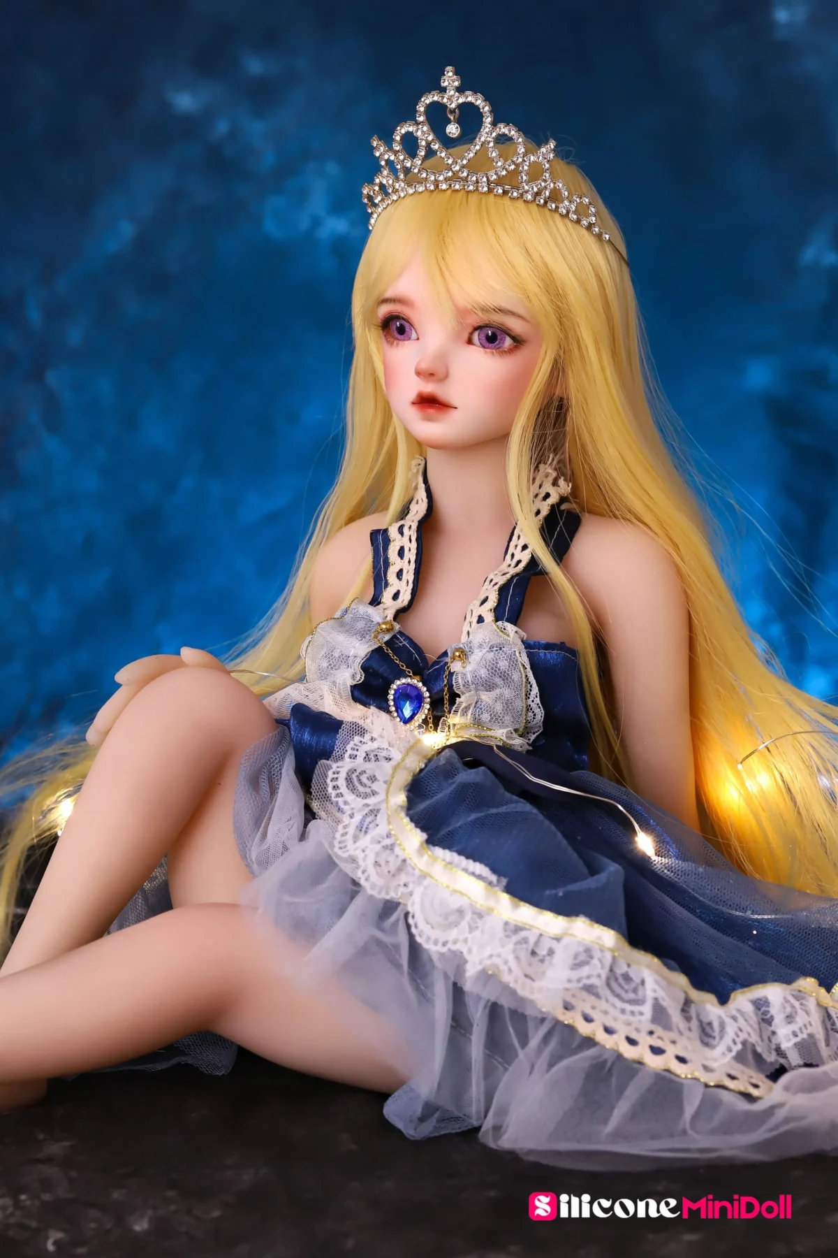 50cm 1ft7 Blonde Anime Tiny Sex Doll
