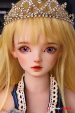 50cm 1ft7 Blonde Anime Tiny Sex Doll