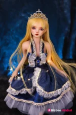 50cm 1ft7 Blonde Anime Tiny Sex Doll