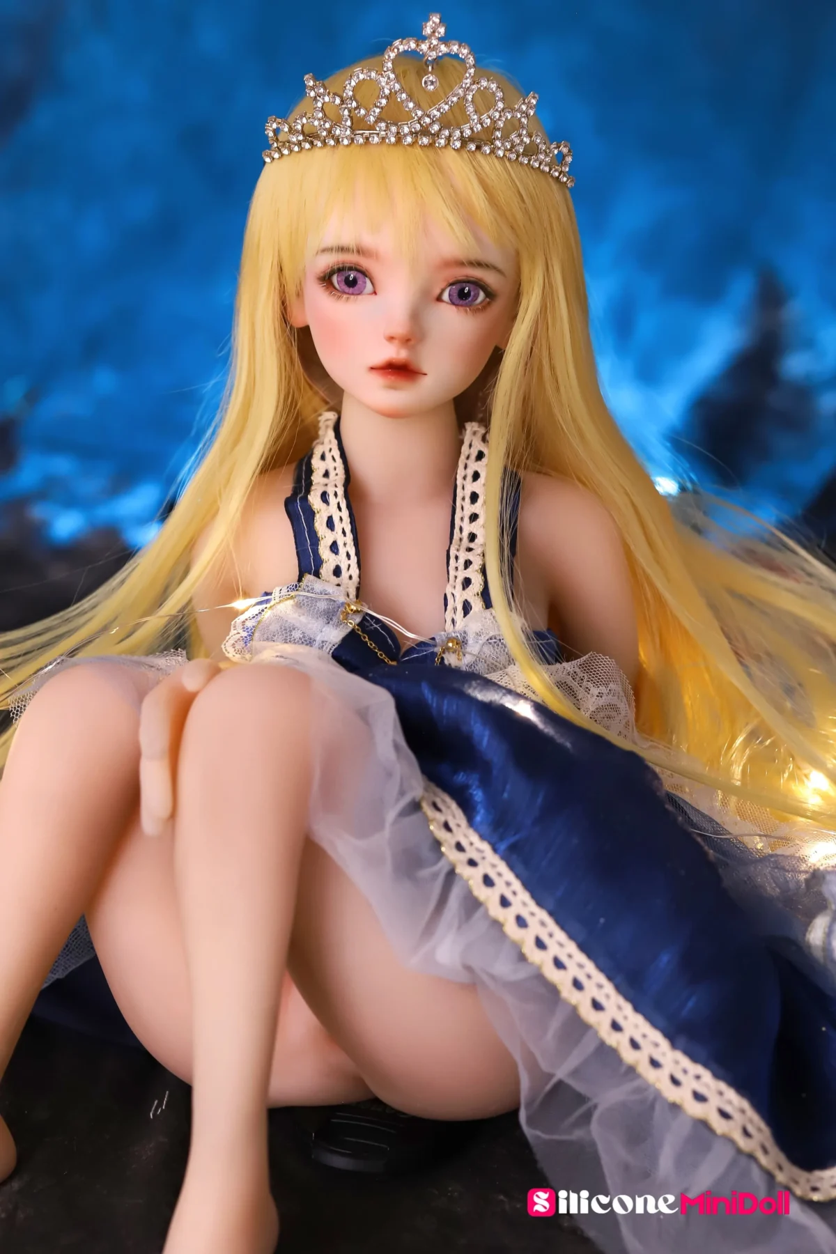 50cm 1ft7 Blonde Anime Tiny Sex Doll