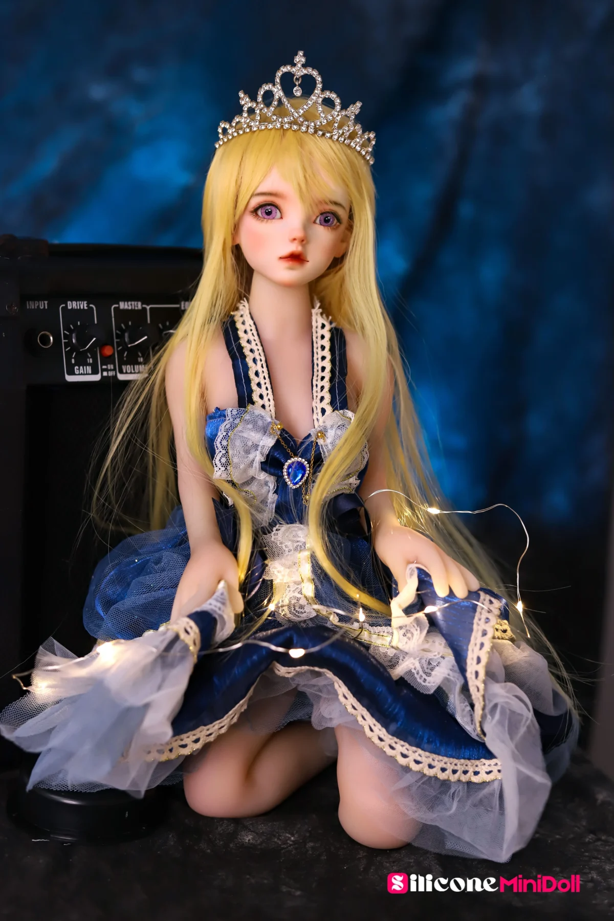 50cm 1ft7 Blonde Anime Tiny Sex Doll