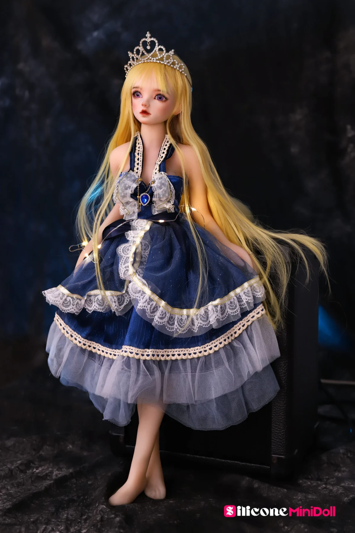 50cm 1ft7 Blonde Anime Tiny Sex Doll