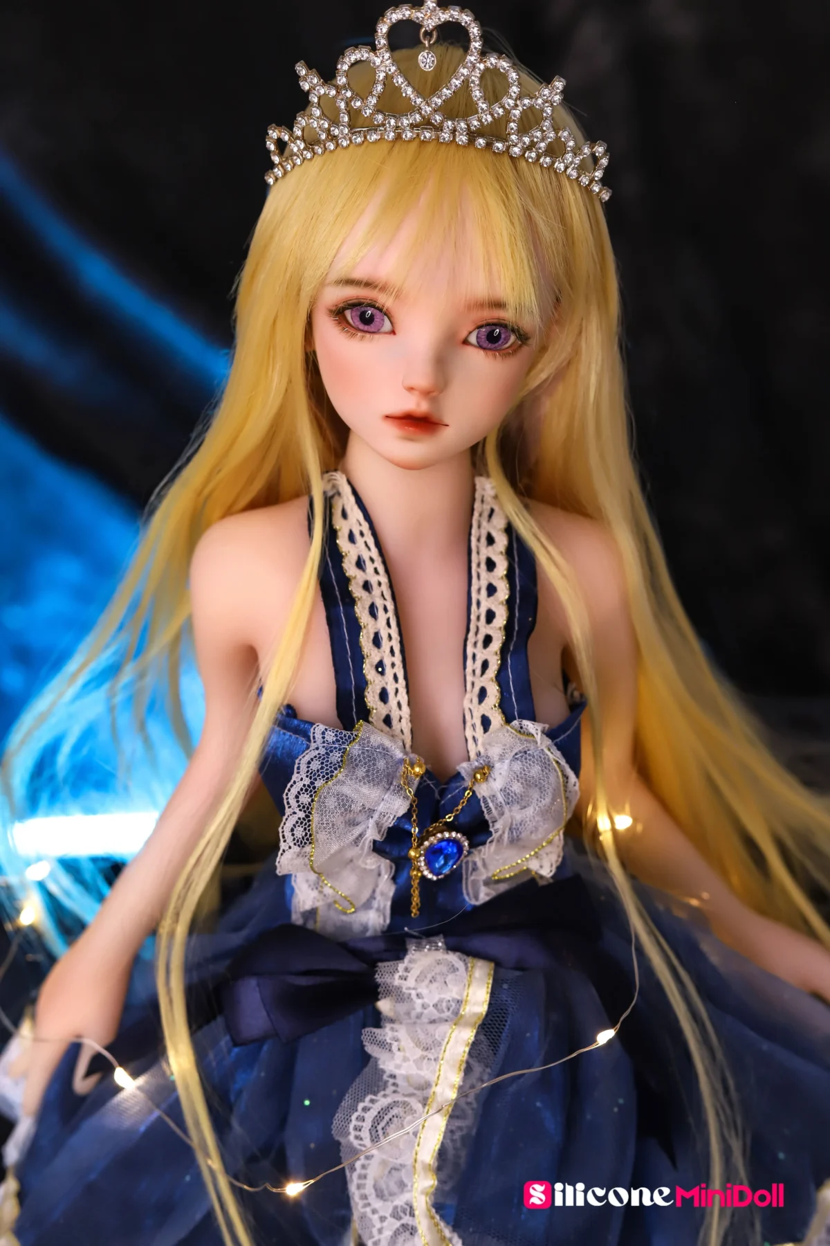 50cm 1ft7 Blonde Anime Tiny Sex Doll