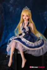 50cm 1ft7 Blonde Anime Tiny Sex Doll