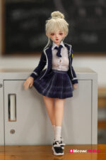50cm 1ft7 Japanese Tiny Sex Doll with PVC Head – Fifi