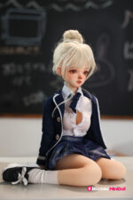 50cm 1ft7 Japanese Tiny Sex Doll with PVC Head – Fifi