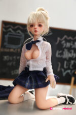 50cm 1ft7 Japanese Tiny Sex Doll with PVC Head – Fifi