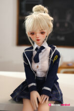 50cm 1ft7 Japanese Tiny Sex Doll with PVC Head – Fifi