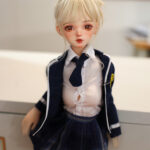 50cm 1ft7 Japanese Tiny Sex Doll with PVC Head – Fifi