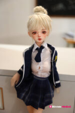 50cm 1ft7 Japanese Tiny Sex Doll with PVC Head – Fifi