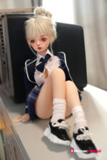50cm 1ft7 Japanese Tiny Sex Doll with PVC Head – Fifi