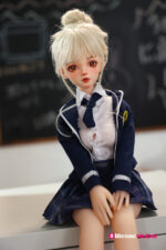 50cm 1ft7 Japanese Tiny Sex Doll with PVC Head – Fifi