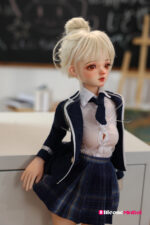50cm 1ft7 Japanese Tiny Sex Doll with PVC Head – Fifi
