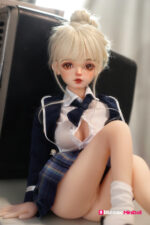 50cm 1ft7 Japanese Tiny Sex Doll with PVC Head – Fifi