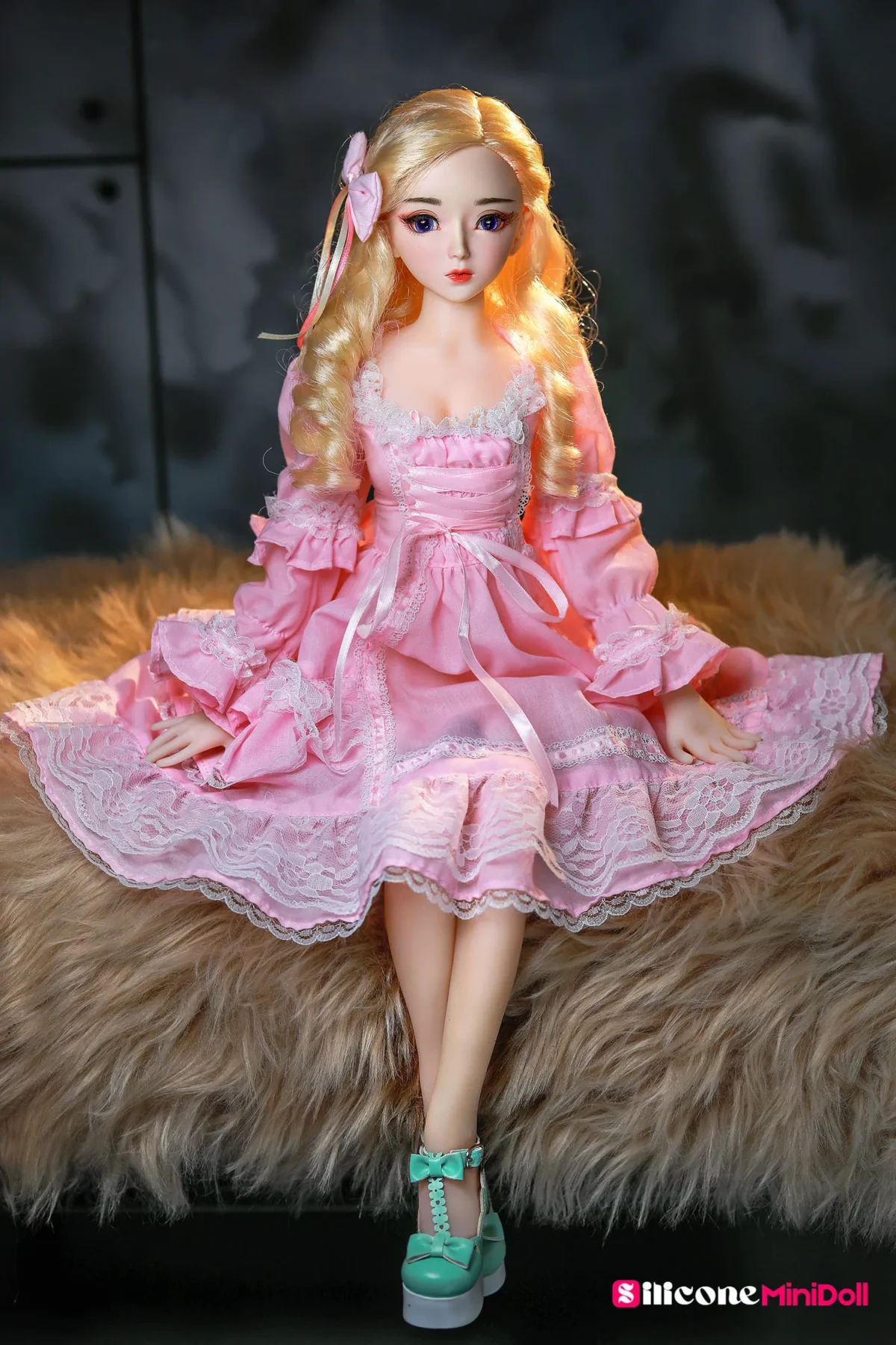 60cm / 1ft11 American Blonde Tiny Sex Doll – Zara - Image 3