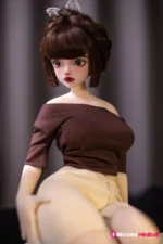 60cm 1ft11 Big Breast Tiny Sex Doll with PVC Head – Bryanna
