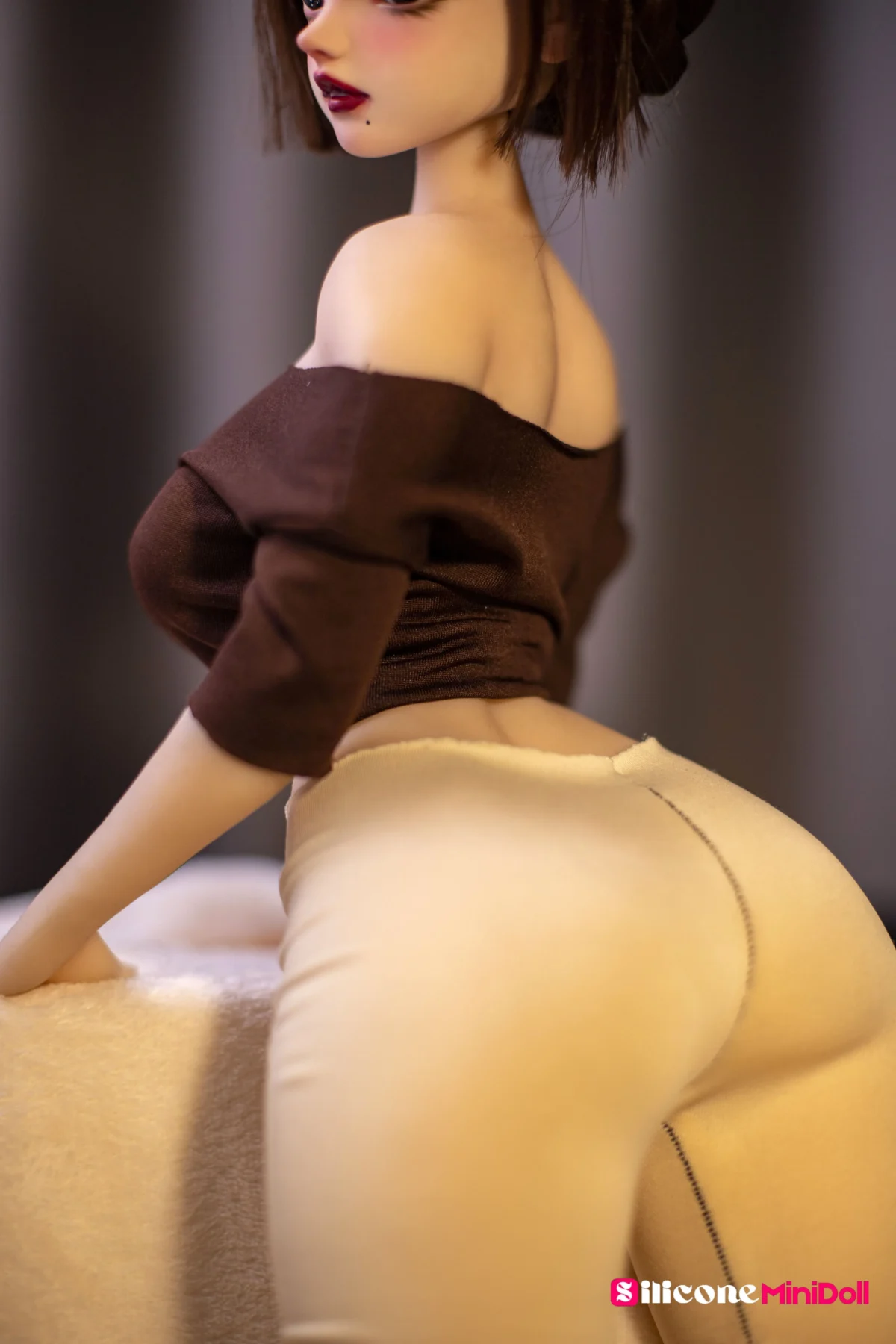 60cm 1ft11 Big Breast Tiny Sex Doll with PVC Head – Bryanna