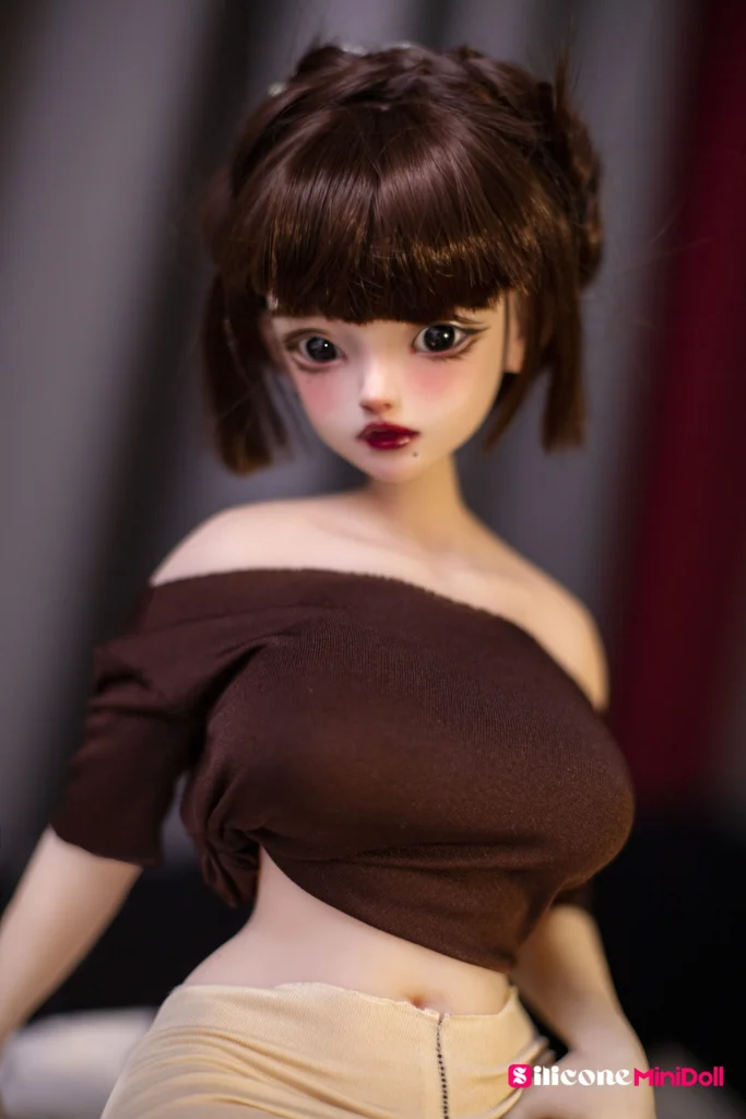 60cm 1ft11 Big Breast Tiny Sex Doll with PVC Head – Bryanna