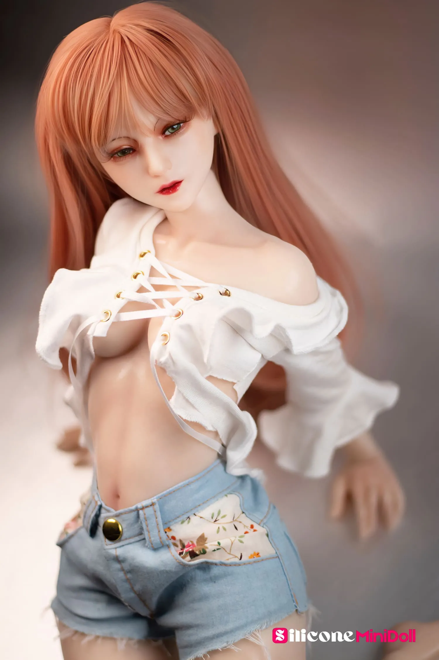 60cm 1ft11 Blonde Real Silicone Tiny Sex Doll – Cora (8) 60cm 1ft11 Blonde Real Silicone Tiny Sex Doll – Cora