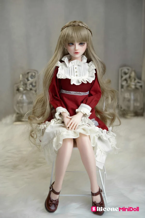 60cm 1ft11 Blonde Silicone Tiny Sex Doll – Uerica
